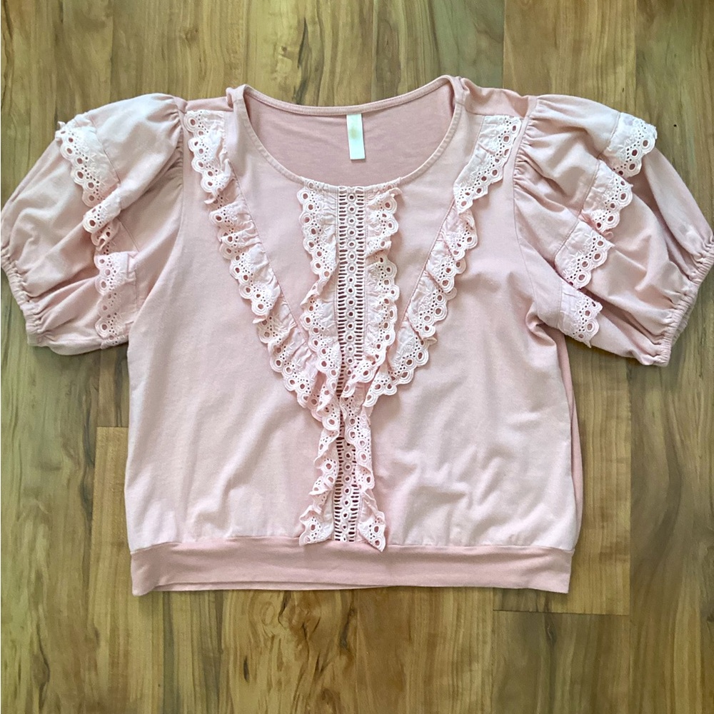 Nice Womens Puff Sleeve Top Shirt